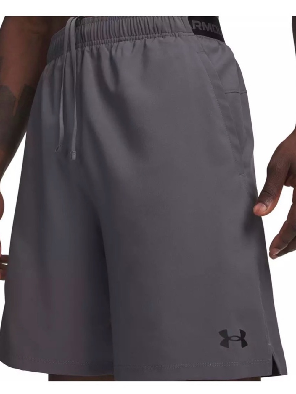 Under Armour Men's Charcoal Gray Athletic Shorts